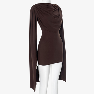 Robe courte ajustée sans manches