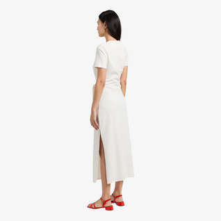 Robe longue avec fente